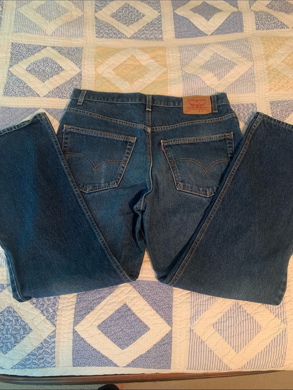 Levi's Dark Blue Bootcut Men's Jeans